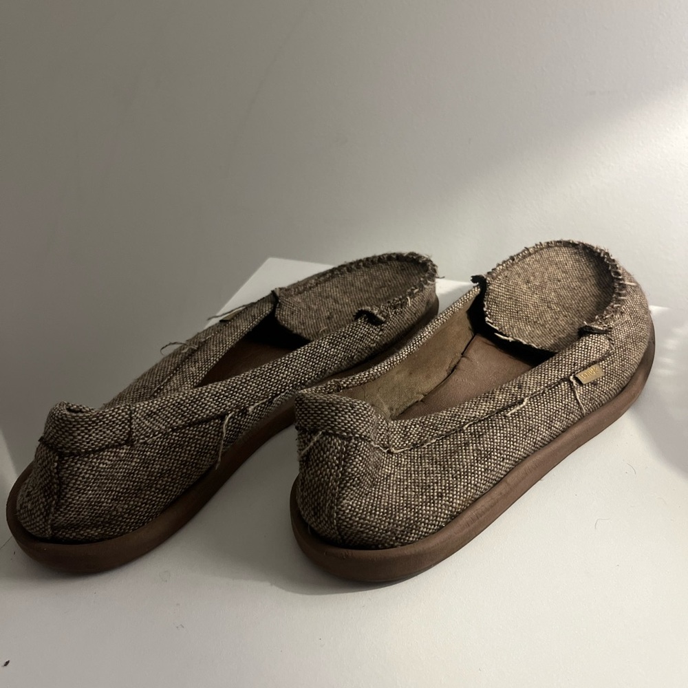 Sanuk Women’s Slip-On Shoes - Brown, Size 9 - Picture 4 of 6
